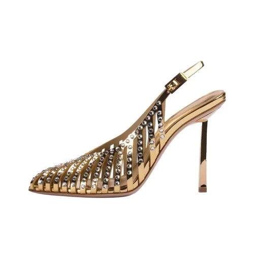 Le Silla Cage Crystal-embellished Pumps