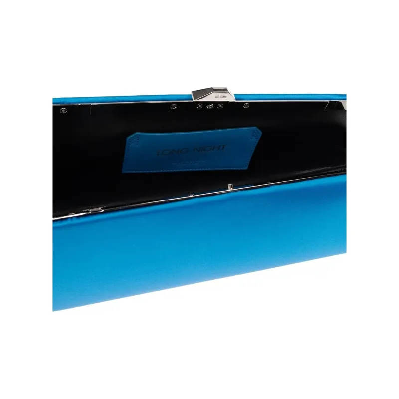 The Attico 8.30PM Satin Clutch Bag-3