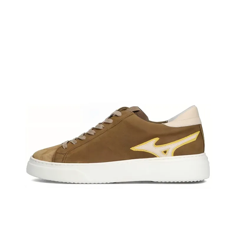 Mizuno Frau Anti-Slip And Wear-Resistant Lightweight Low-Top Casual Shoes Men's Light Brown-0