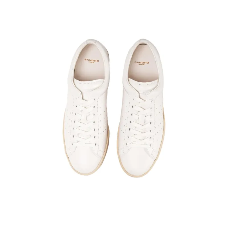 Sandro Skateboard Shoes Men's Ecru-3