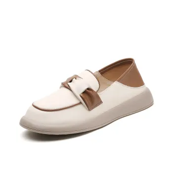 Reivanti Loafers Women's Beige Brown Color