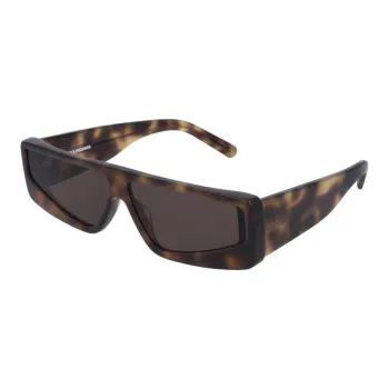 COURREGES Irregular Shape Sunglasses Women's Brown