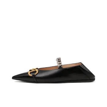GUCCI Horsebit Ballerina Shoes Women's