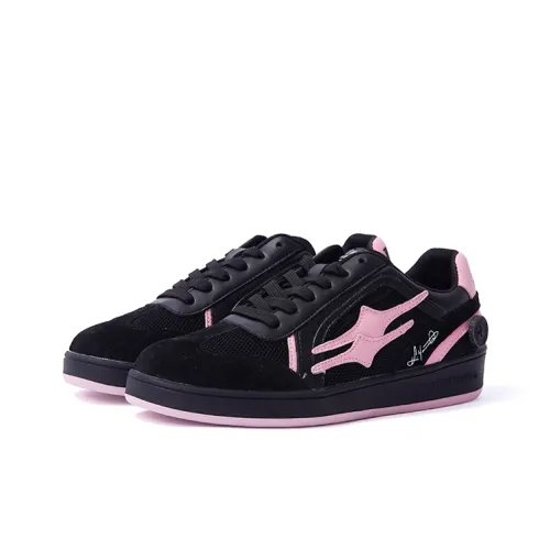 KILLWINNER Skateboard Shoes Unisex Low-Top Black/Pink