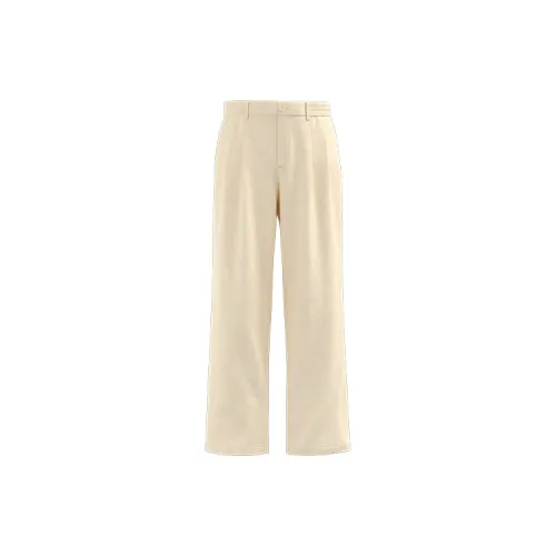 URBAN REVIVO Casual Pants Men Off White