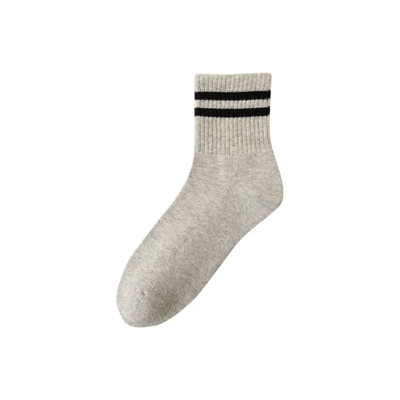KANTANZHE Mid Calf Socks Men's 1 Pack-7