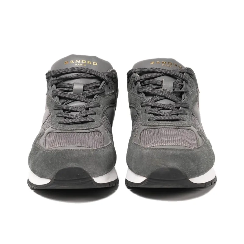 Sandro Low Top Casual Shoes Men's Gray-5