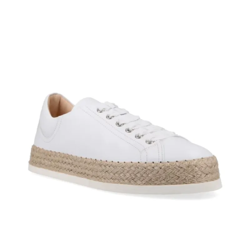 AGL Abrasion Resistant Low Top Skateboard Shoes Women's White-2
