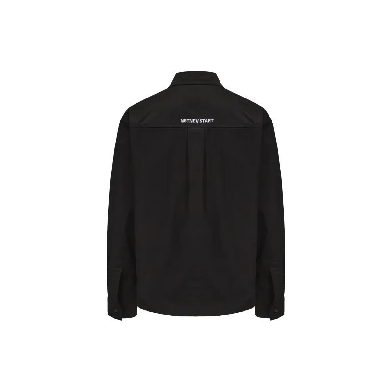 NSTNEW START Shirt Unisex Black-1