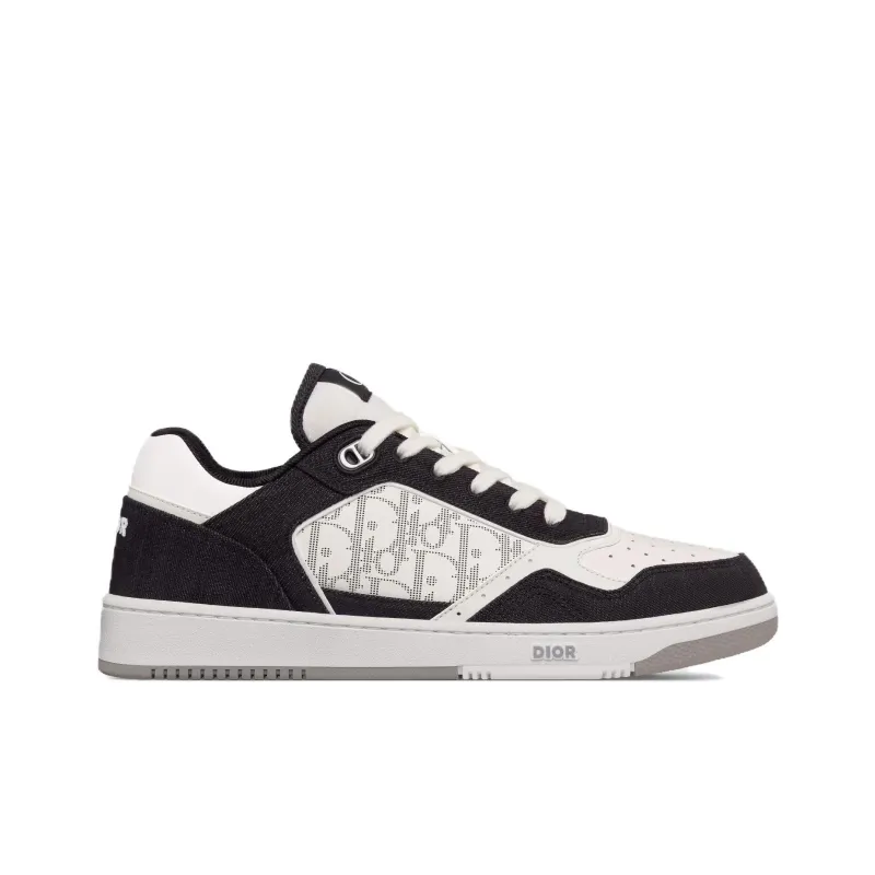 DIOR B27 Low White Black Denim-1