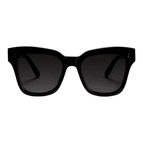 VINCE Acetate Irregular Shape Sunglasses Women's Black
