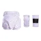 Purple little monster hip and knee protection set