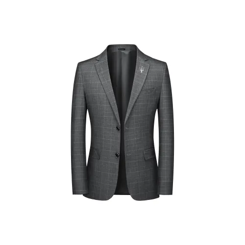 Maserati Business Suits Men Gray