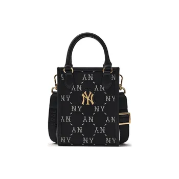 MLB Polyester Shoulder Bag Crossbody Bag Handbag Regular Unisex Black