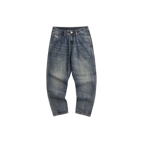 SWISS MILITARY Jeans Men Vintage Blue