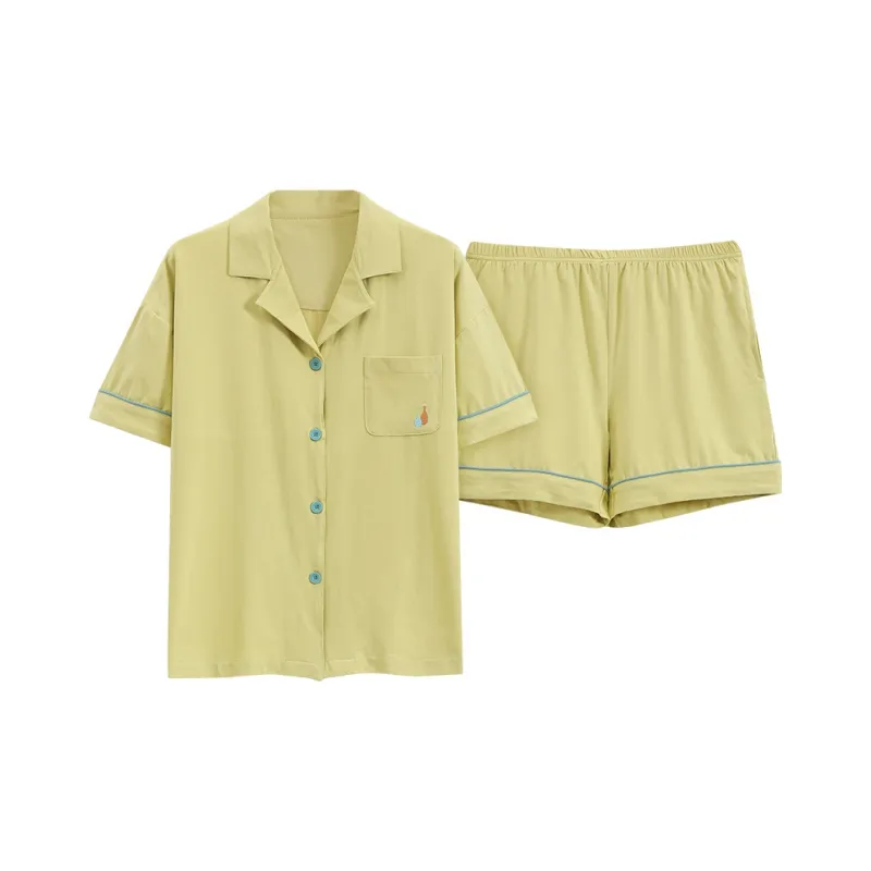 Urban Beauty Pajama Set Women's Light Green-0