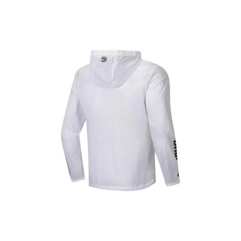 LiNing Basketball Collection Trench Coat Men's Standard White-1