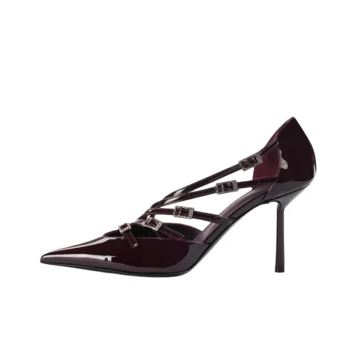 Le Silla Scarlet 100mm Leather Pumps