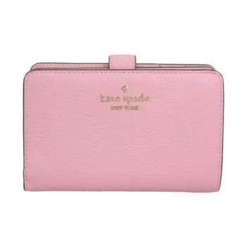 Kate Spade Leila Leather Wallet Women's Carnation Pink