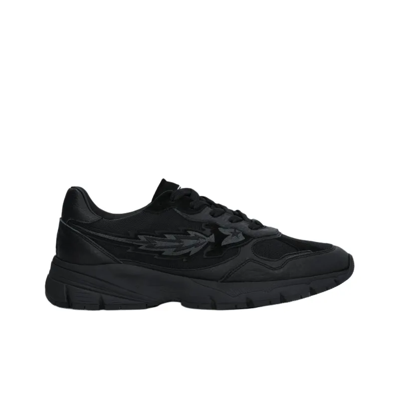 ENTERPRISE JAPAN Ejrun Rocket Low Top Casual Shoes Men's Black-1