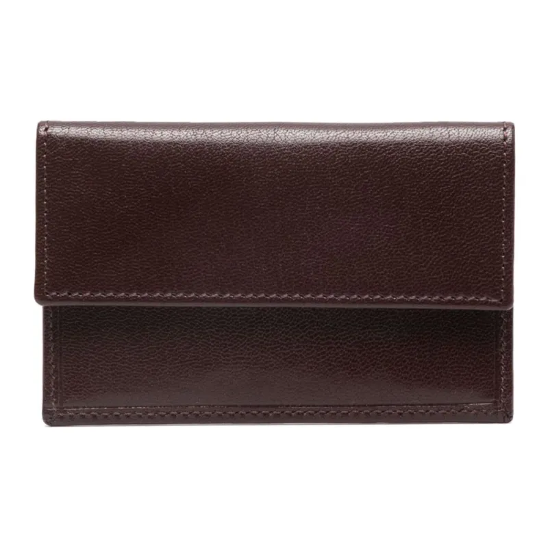 THE ROW Calfskin Wallet Women's Coffee-0