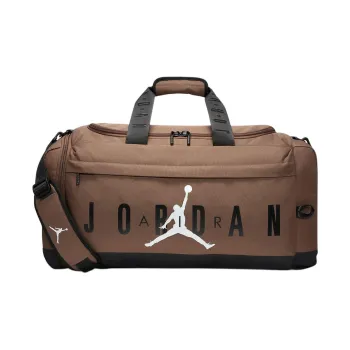 Jordan Polyester One Shoulder Crossbody Portable Travel Bag Regular Unisex Antique Brown