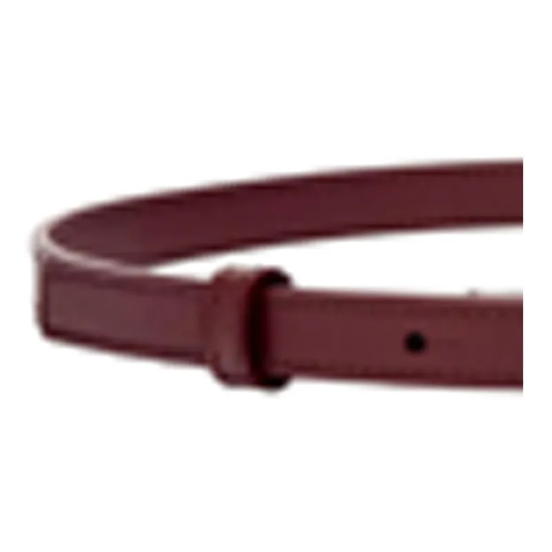 LOEWE Cow Leather Belts Women's Red 1.5CM-2