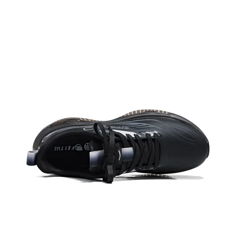Feiyue Lightweight Low-Top Running Shoes Men's Black-2