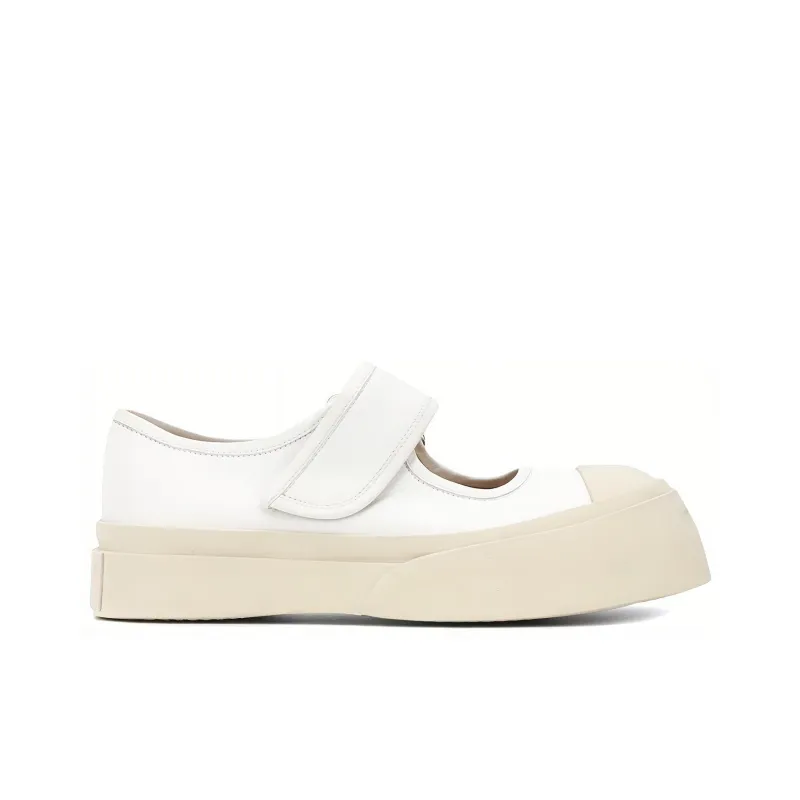 MARNI Leather Mary Jane Sneakers-1