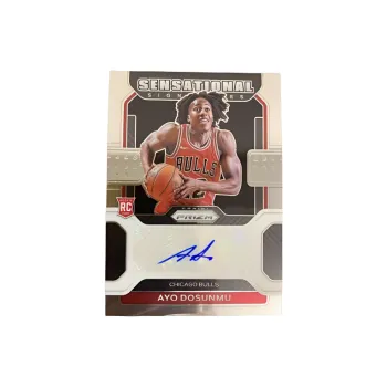 PANINI 2021 22 Pz Ayo Dosunmu Rising Stars RC Signature Bulls Showcase Star Card Product Access Sports Cards 1 Pc