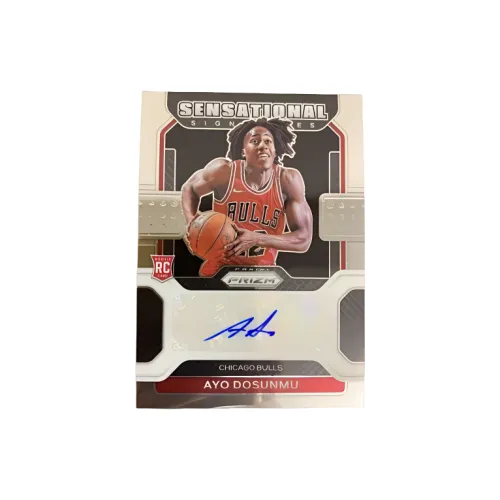 PANINI 2021 22 Pz Ayo Dosunmu Rising Stars RC Signature Bulls Showcase Star Card Product Access Sports Cards 1 Pc
