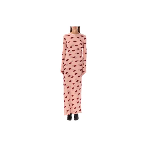 Stella McCartney Long-Sleeved Dresses Women's Dark Rose