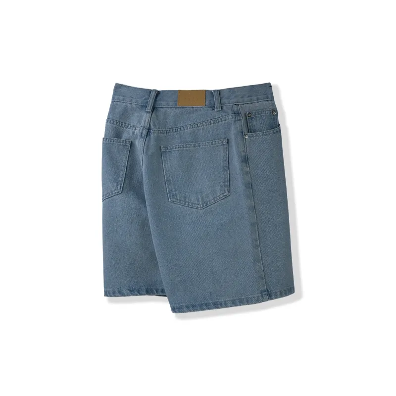 DKPD Denim Shorts Unisex Blue-1