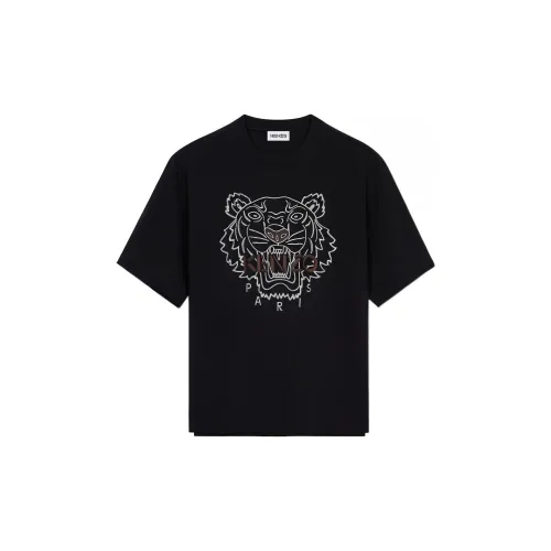 KENZO Classic Tiger Head T-Shirts Men Black