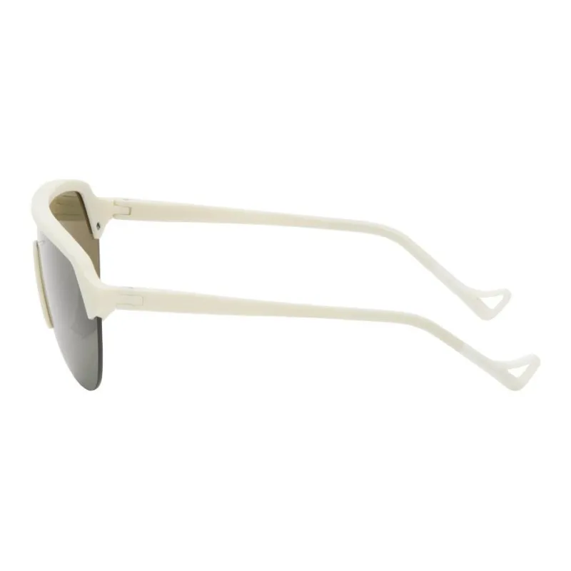 District Vision Titanium Nylon Browline Sunglasses Men's White-1
