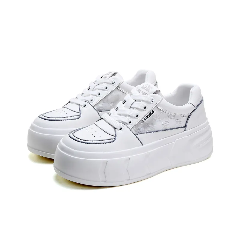 Mulinsen Breathable Low-Top Skateboard Shoes Women's-5