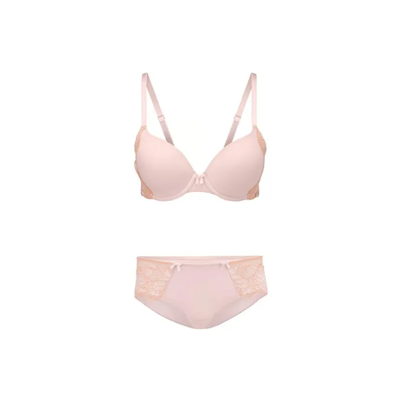 Victoria's Secret Click To Enlarge Image Paxton Demi Bra And Panty Set In/P Underwear Set Women's Pink-0