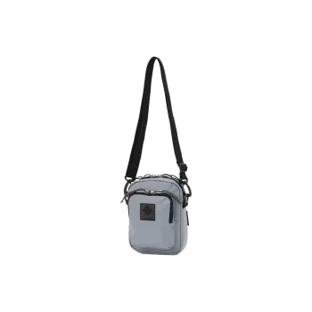 Columbia Recycled Nylon Crossbody Bag, Shoulder Bag Unisex Gray