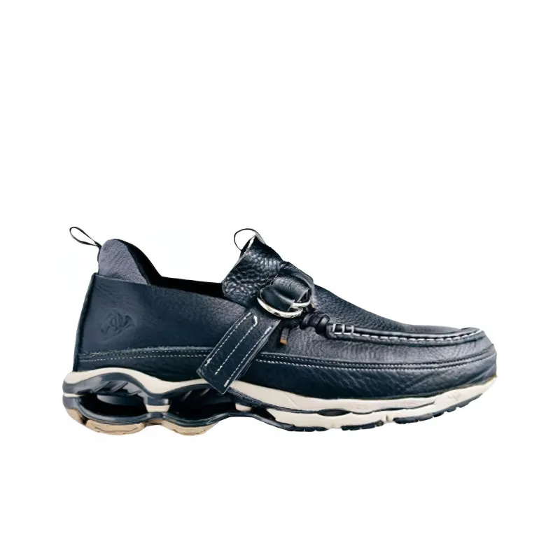 Mizuno Wave Prophecy Moc Slip-Resistant Low-Top Casual Shoes Men's Dark Blue-1