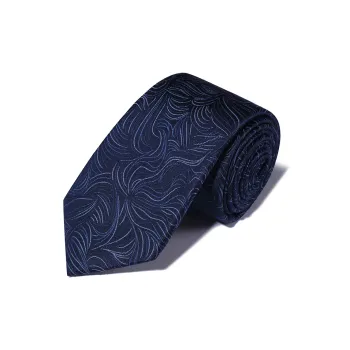 GIEVES CHARLES Mulberry Silk Ties Men's Blue