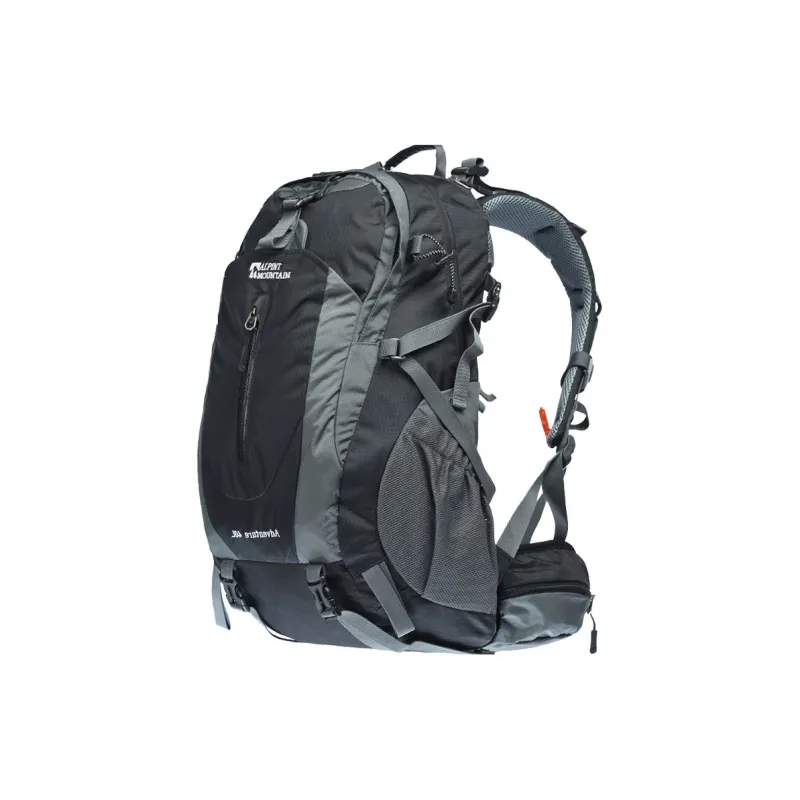 ALPINT MOUNTAIN Polyamide Backpack Tubas Unisex Black/Green-0