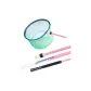Macho Pink Landing Net Rod 2.1m+40cm Fishing Net Head