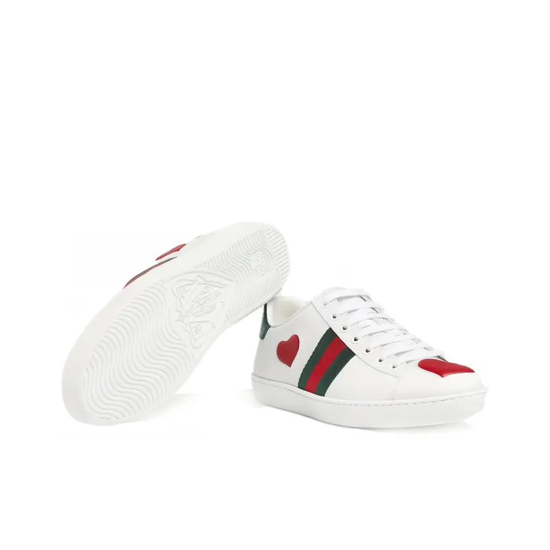 GUCCI Women's Ace Low 'Heart' Women's-4
