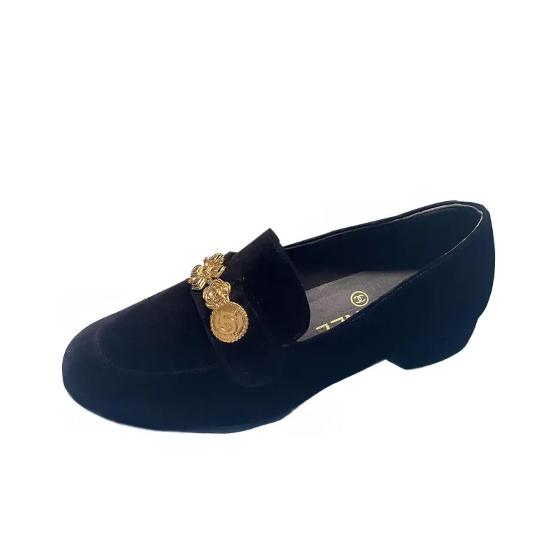 CHANEL Loafers Women's Black-0