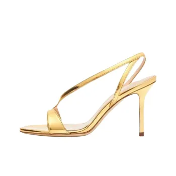 SCAROSSO Paula Almond Toe Strappy Sandals Women's