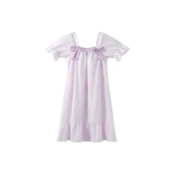 OUSHIBO Nightgown Women's Purple