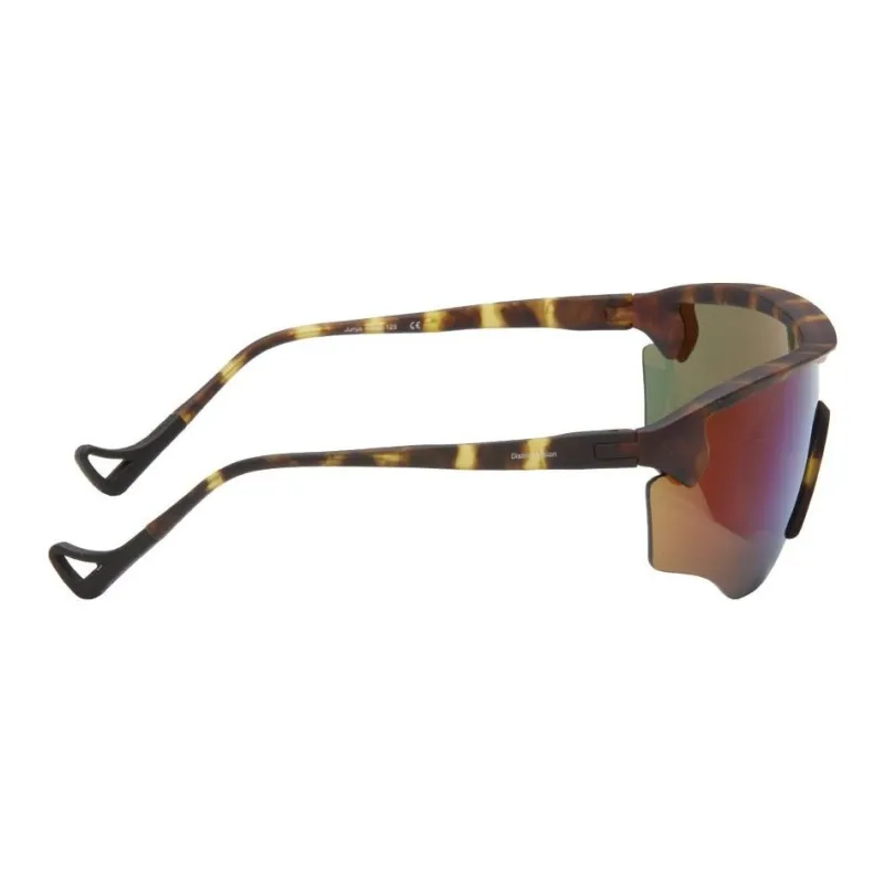 District Vision Nylon Titanium Irregular Shape Sunglasses Men's Tortoiseshell-2