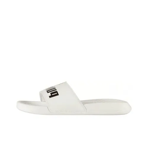 PUMA Popcat White Slide 'White Black' Women's