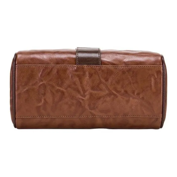 Hush Puppies Cow Leather Crossbody Bag Shoulder Bag Men's Black/Coffee-10