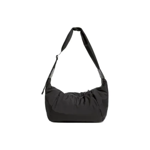 Carksky Polyester Shoulder Bag Crossbody Bag Women's Black/Ecru